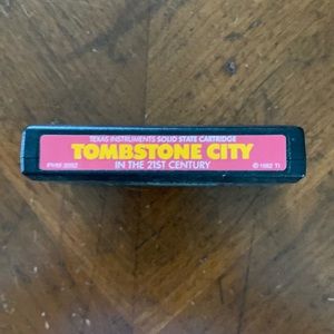 Tombstone City Computer Game for Texas Instruments 99/4a computer (1982)